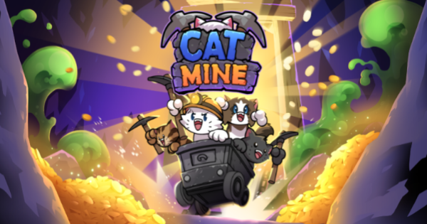 Đào cả vũ trụ trong game Cat Mine: Galaxy Adventure