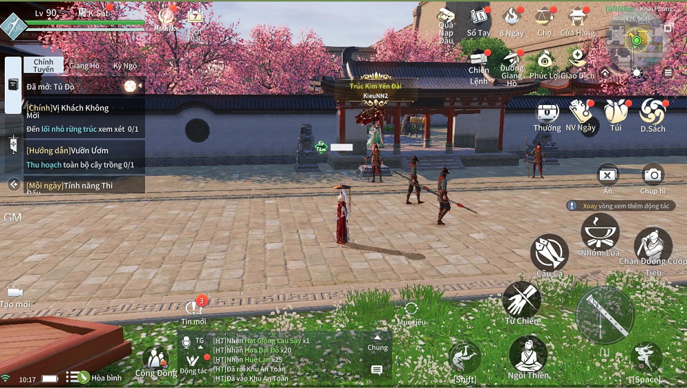 Thiên Nhai Minh Nguyệt Đao VNG: Hệ thống Gia Viên cho mỗi người chơi một chốn bồng lai ThienNhai-GiaVien-4