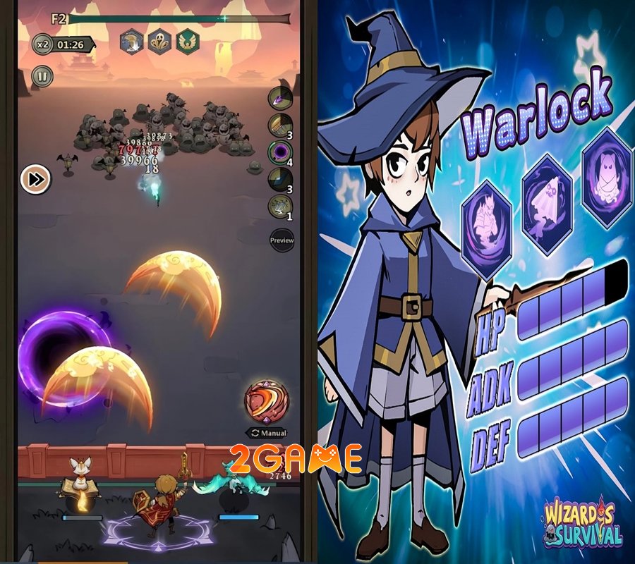 Wizard’s Survival – Phiêu lưu trong thế giới phù thủy kỳ ảo