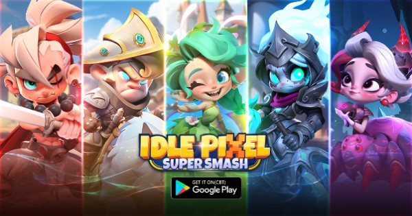 Idle Pixel Super Smash – Triệu hồi các anh hùng siêu dễ thương để đánh bại Hắc Ám