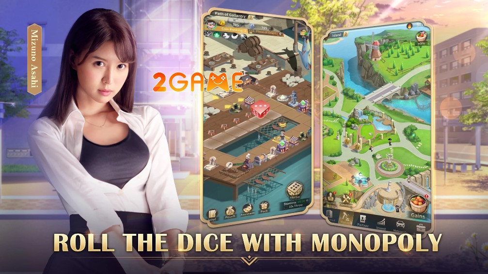 Trải nghiệm các minigame giải trí trong game Road to Rich: Big Banker