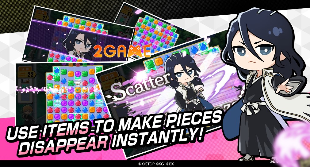 BLEACH Soul Puzzle – Game match-3 IP Bleach đầu tiên trên toàn cầu BLEACH-Soul-Puzzle-2