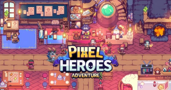 Pixel Heroes Adventure MMO – Game nhập vai độc đáo trên mobile