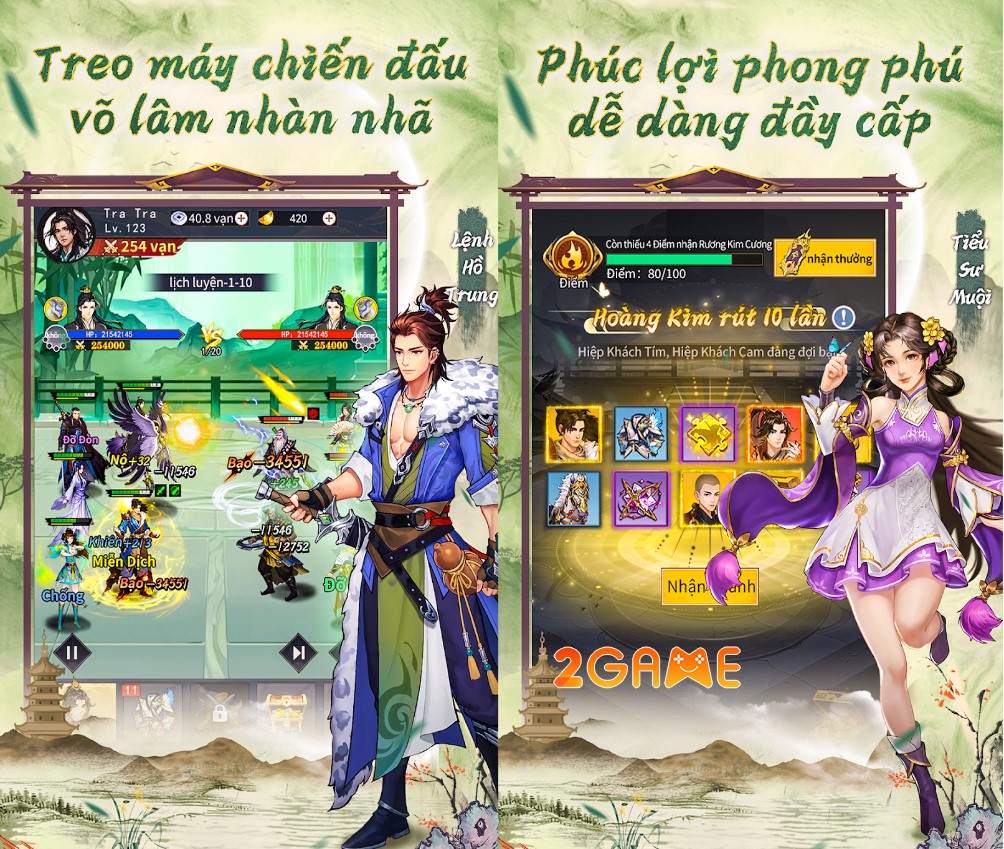 Đại Hiệp Phong Vân – Game Idle RPG võ hiệp có hỗ trợ ngôn ngữ tiếng Việt Dai-Hiep-Phong-Van-2