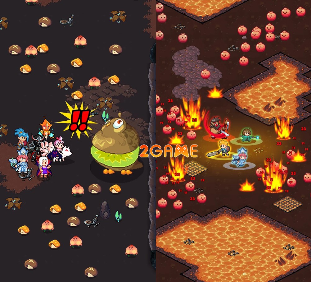 game khám phá hầm ngục cực hot trong năm 2024 Dungeon-Raid-Epic-RPG-2