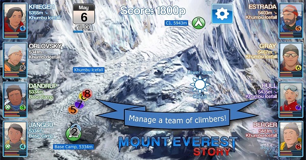 Mount Everest Story – Game chiến thuật leo núi chinh phục đỉnh cao mới lạ