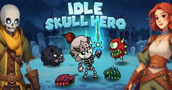 IDLE Skull Hero – Hóa thân thành bộ xương và trở thành anh hùng?