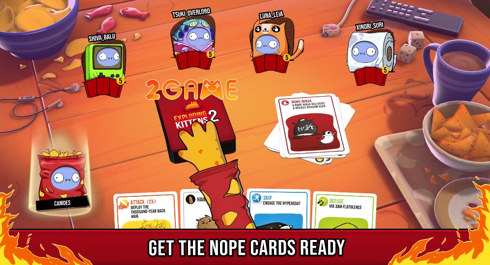 Exploding Kittens 2 – Mèo Nổ trở lại và lợi hại hơn xưa trong phiên bản mới Exploding-Kittens-2-1