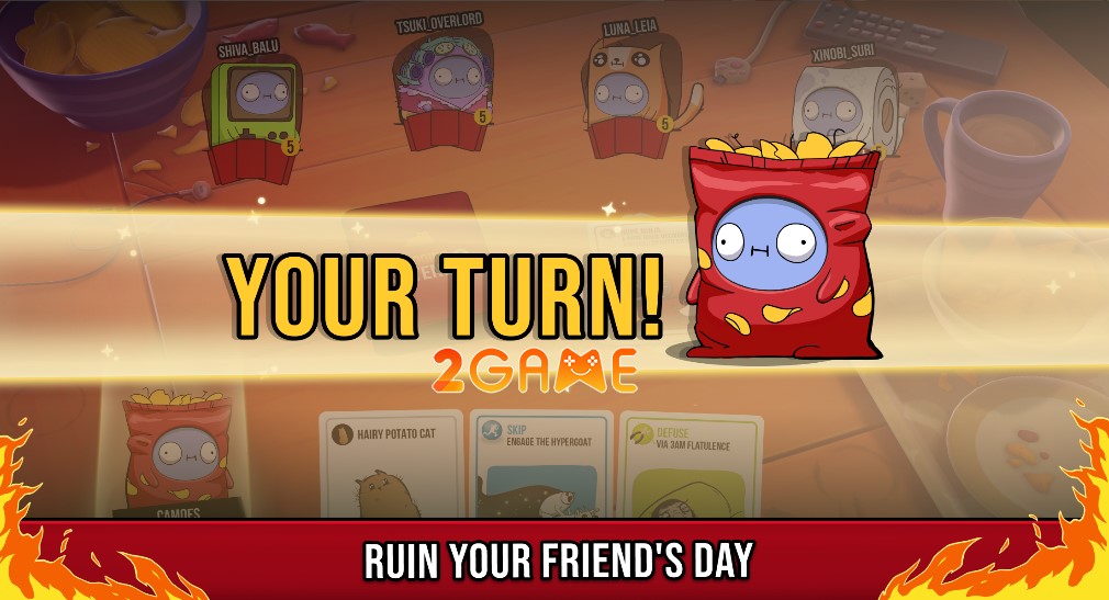 Exploding Kittens 2 – Mèo Nổ trở lại và lợi hại hơn xưa trong phiên bản mới Exploding-Kittens-2-2