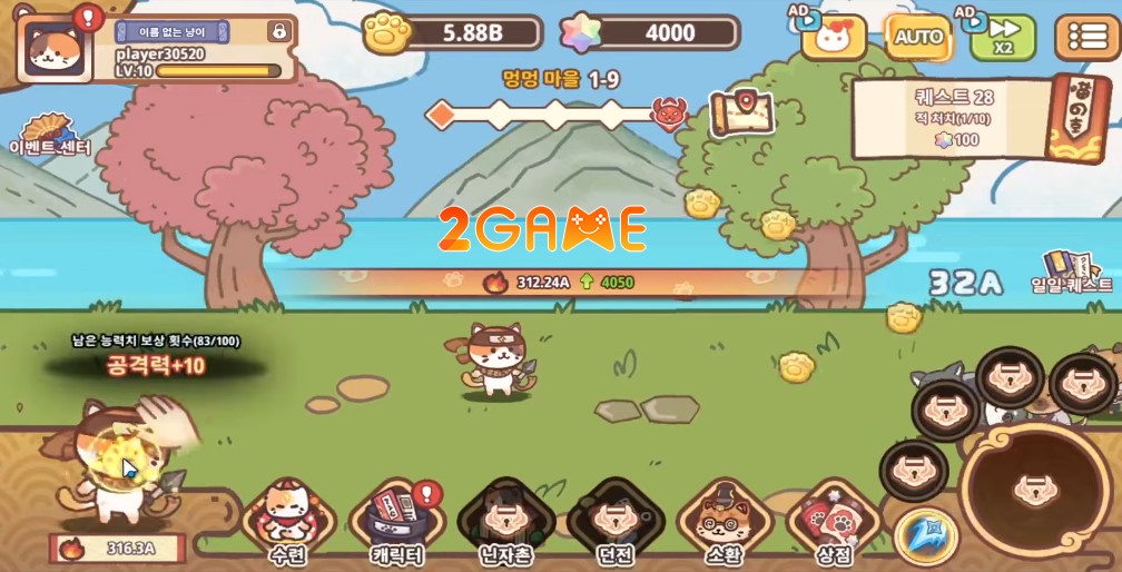 quốc - Meow Meow Ninja – Game Idle RPG đang gây bão tại Hàn Quốc Meow-Meow-Ninja-7