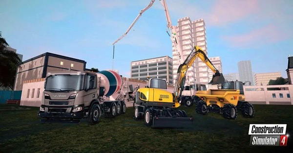 Construction Simulator 4 Lite – Phiên bản mobile chơi thử miễn phí của series game ăn khách