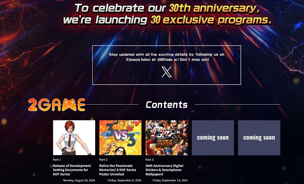 trang - The King of Fighters kỷ niệm 30 năm ra mắt với nhiều nội dung hoành tráng 100M-The-King-of-Fighters-30th-anniversary-3