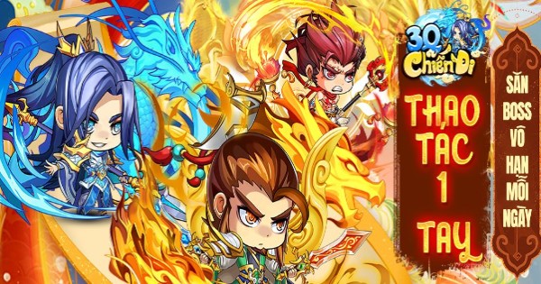 3Q Chiến Đi – Game Tam Quốc hoàn toàn mới với đồ họa chibi