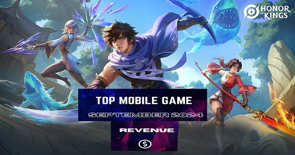 Công bố top 10 tựa game mobile có doanh thu cao nhất tháng 9 năm 2024