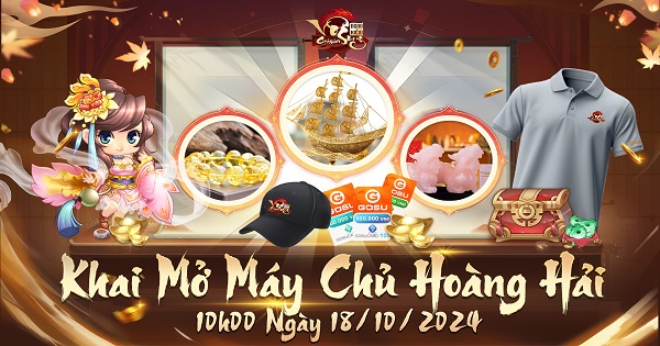 Khai mở máy chủ mới Hoàng Hải: Ngạo Kiếm Vô Song Origin cùng Thuyền Vàng 24K căng buồm ra khơi, cất cao nhiệt huyết tuổi trẻ