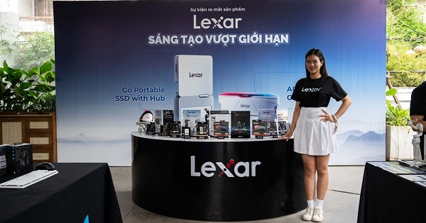 Lexar ra mắt dòng SSD di động và bộ nhớ RAM mới, khẳng định vị thế dẫn đầu trong ngành lưu trữ