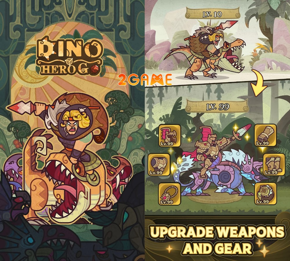 game mở rương Dino Hero Go