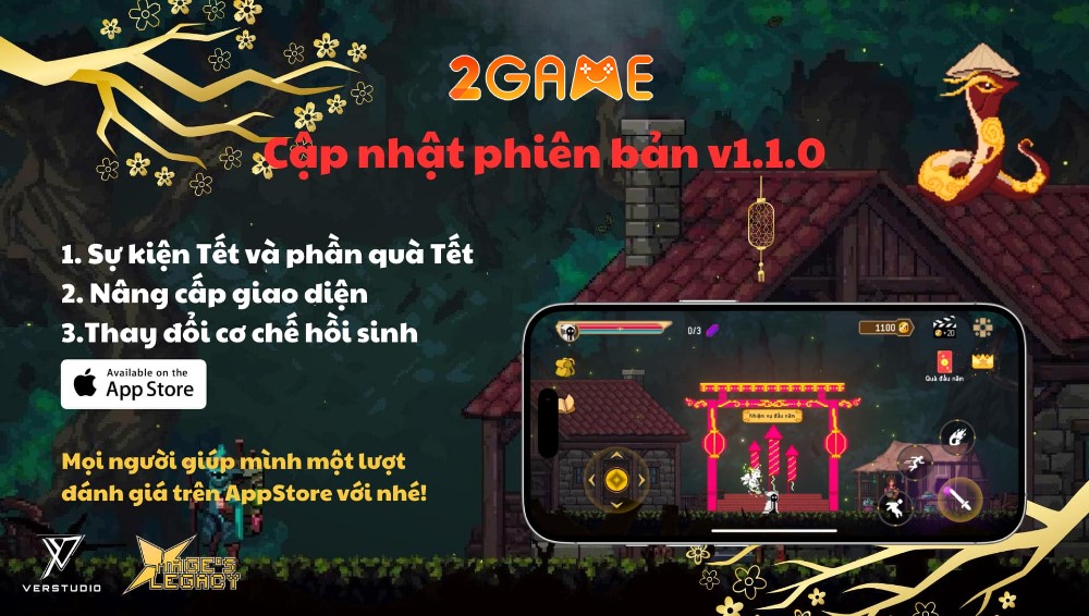 game nhập vai phiêu lưu Mage's Legacy: RPG Pixel