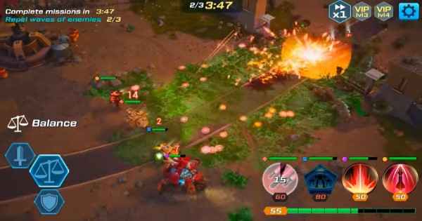 Đại chiến với người ngoài hành tinh trong game Mech vs Aliens: War Robots RPG