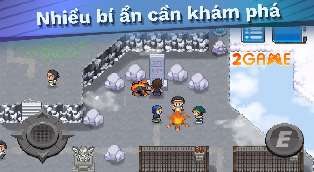 EvoCreo 2: Monster Trainer RPG game nhập vai phiêu lưu Pokemon-like