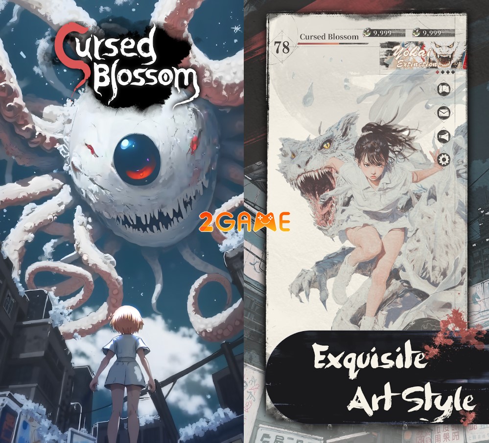 game nhập vai theo lượt Cursed Blossom