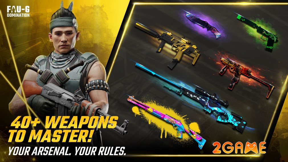 game FPS bắn súng FAU G: Domination MULTIPLAYER
