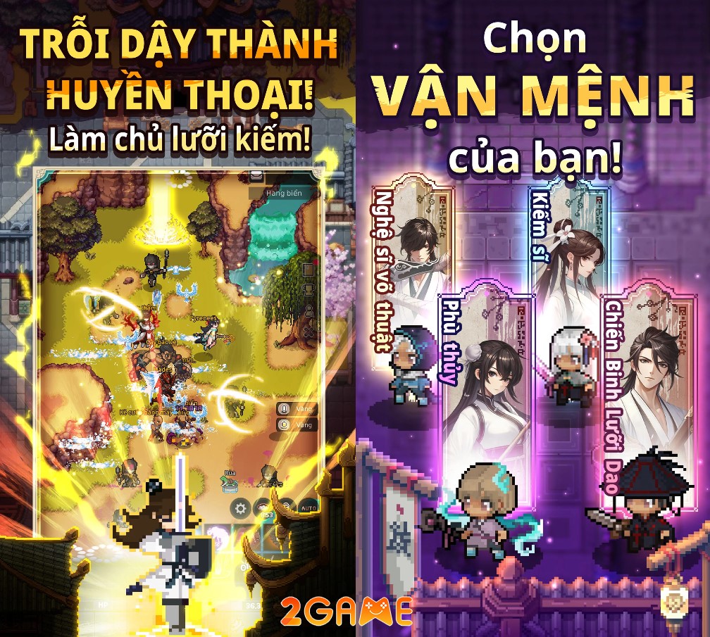 Demonic Tao: 2D MMORPG (Ma Giáo Hồi Quy: 2D MMORPG) game nhập vai