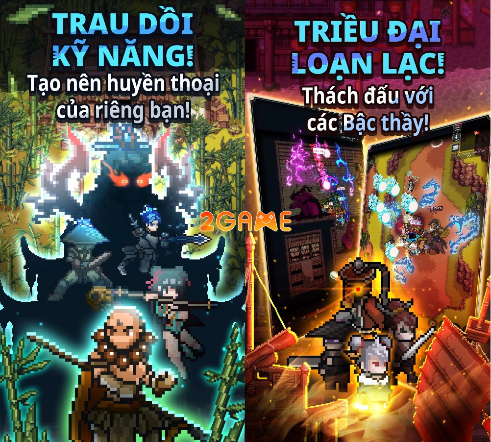 Demonic Tao: 2D MMORPG (Ma Giáo Hồi Quy: 2D MMORPG) game nhập vai