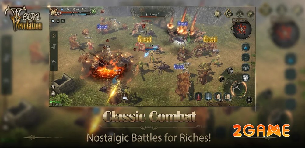 game MMORPG Teon: Revelation