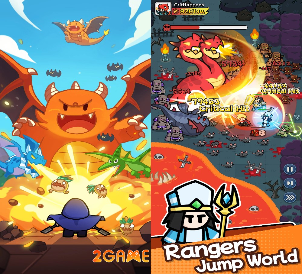 nhập vai nhàn rỗi phiêu lưu Ranger Runners