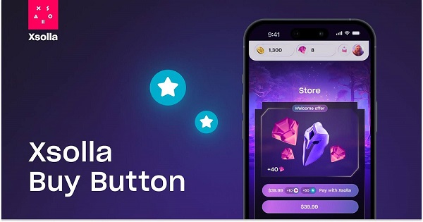 XSOLLA ra mắt nút mua hàng BUY BUTTON cho game mobile