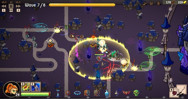 Rogue Kingdoms Mobile: Cuộc chiến phòng thủ tháp kịch tính