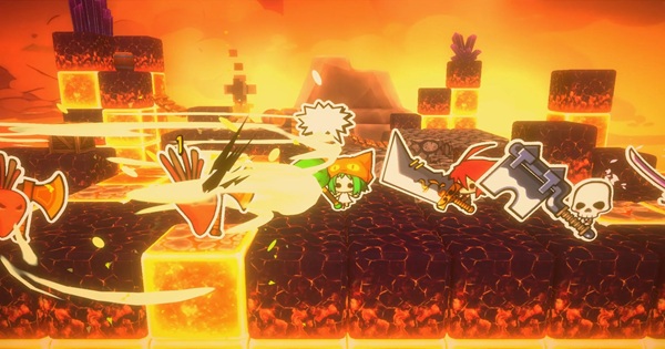 Paper Knight Quest – Hành trình khám phá thế giới hình khối đầy màu sắc