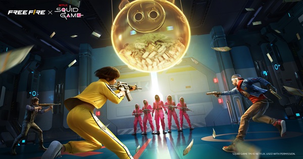 Bước vào vũ trụ Squid Game của Netflix trong Garena Free Fire bắt đầu từ ngày 18/07!