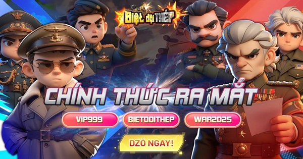 Trải nghiệm Biệt Đội Thép – Cuộc chiến thời gian thực tại các đấu trường rực cháy