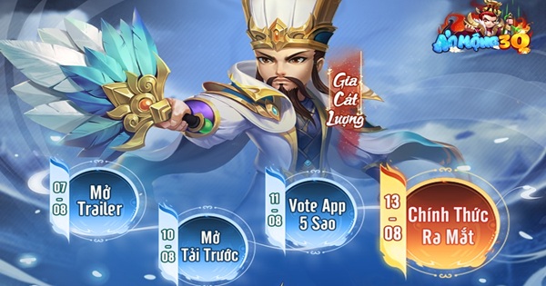 HOT: Game nhập vai đấu tướng Ảo Mộng 3Q chốt ngày mở cửa tại Việt Nam