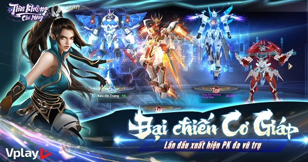 Thời Không Chi Mộng – Game tiên hiệp đầu tiên cho bạn lái Cơ Giáp, PK ngoài vũ trụ