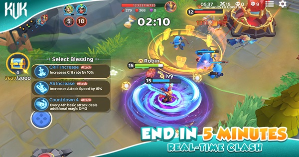 KVK: Kings Clash – Đấu trường battle royale rực rỡ sắc màu