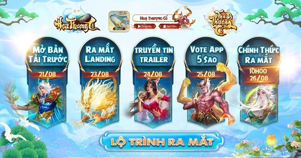 Game mới Họa Thượng Cổ – Tiên Đồ Thượng Cổ ấn định thời điểm ra mắt tại Việt Nam