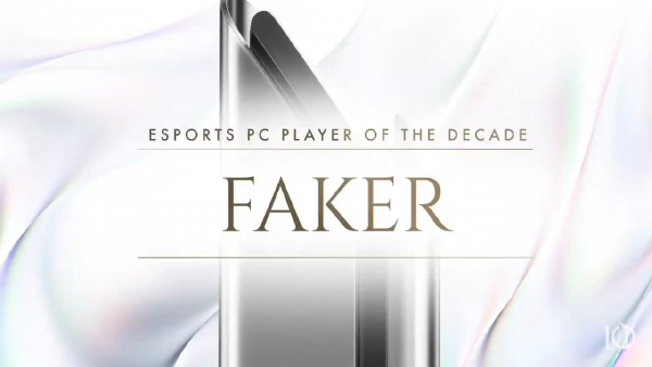 Faker được vinh danh “Tuyển Thủ Esports của Thập Kỷ”