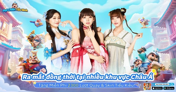 Hỗ trợ PK đồng thời toàn châu Á – game mobile tam quốc giải trí siêu xả stress Đại Chiến Tiểu Binh chính thức ra mắt hôm nay