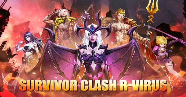 Survivor Clash: R-Virus – Game thẻ bài chiến thuật với những trận PVP nảy lửa