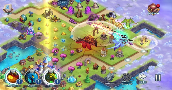 Twilight Towers: Merge Defense – Cuộc chiến bảo vệ vương quốc huyền ảo