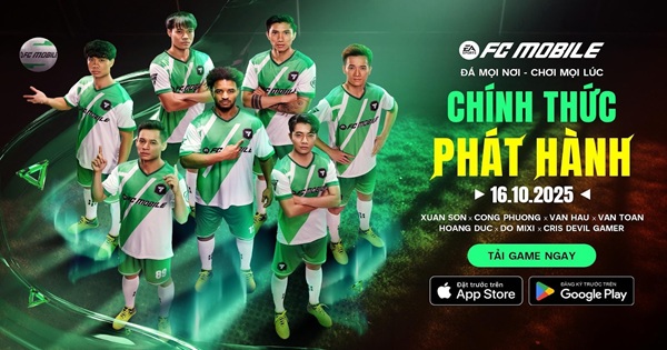 Chính thức phát hành EA Sports FC Mobile Việt Nam từ ngày 16/10/2025