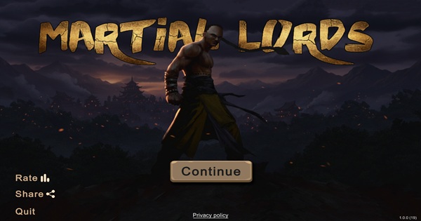 Martial Lords – Tựa game võ thuật đối kháng ngoại tuyến đỉnh cao