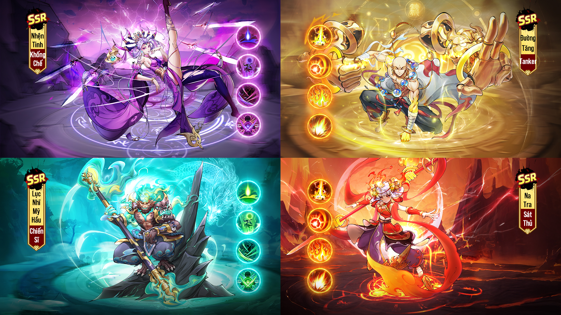 Tây Du Tầm Bảo giữ nguyên tinh hoa dòng game thẻ tướng chiến thuật