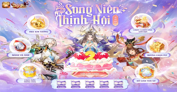 Tây Du VNG tròn 2 tuổi: Sự kiện sinh nhật lớn nhất năm dành cho game thủ Việt