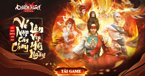 Chiến Hoả Tam Giới chính thức mở tải: game tiên hiệp mới free vé nạp, tài nguyên cực khủng khiến game thủ thích mê