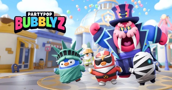 Party Pop Bubblyz – Bữa tiệc chim cánh cụt đáng yêu của Smilegate chính thức soft-launch