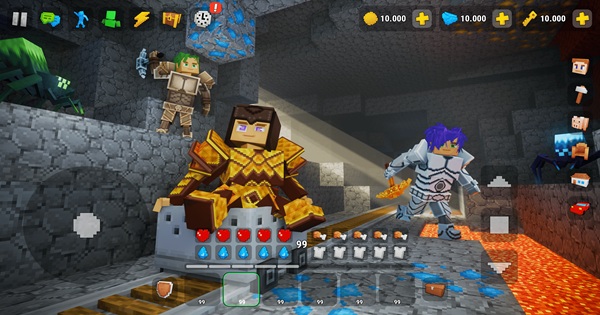 Craftium: Craft & Build – Game sandbox voxel với đồ hoạ khối sống động